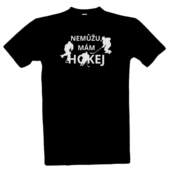 Tričko s potiskem Nemůžu mám hokej