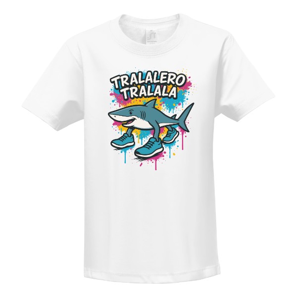 Tričko s potiskem Tralalero Tralala